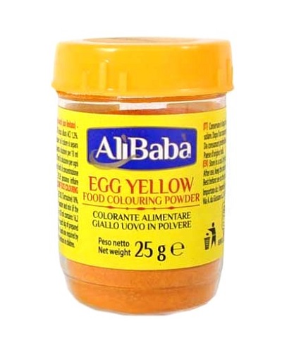 Colorante alimentare giallo - Alì Babà 25g.